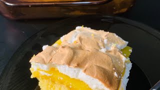 Lemon Meringue Cake Recipe [upl. by Nairim]