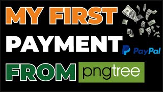 My First Payment From PNG Tree  How to withdraw money from pngtree amp Paypal charges  pngtree [upl. by Ttelrahc]