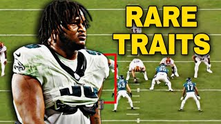 Film Room How Eagles Jalen Carter WREAKED HAVOC vs Commanders [upl. by Beverle]