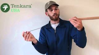 Tenkara rod  stuck tip [upl. by Nnairet489]