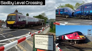 Saxilby West Bank Level Crossing 17112018 amp 17052023 ft faberoony90 [upl. by Seravart]