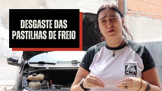 Desgaste das pastilhas de freio [upl. by Acinomal48]