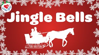 Jingle Bells with Lyrics 🔔 Merry Christmas Song [upl. by Coppock]