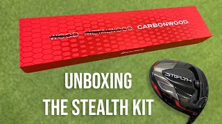 Unboxing the TaylorMade Stealth Driver Stealth Kit [upl. by Gagnon906]