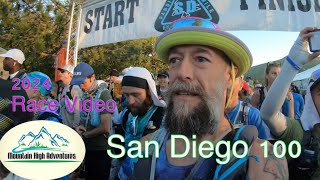 San Diego 100 Mile Endurance Run  2024 Race Video  Chris Gorney bib 13 [upl. by Druce]