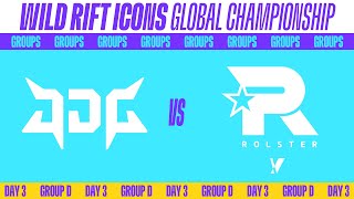 JDG vs RY  Fase de Grupos  Wild Rift Icons Global Championship 2022 [upl. by Notsirb]