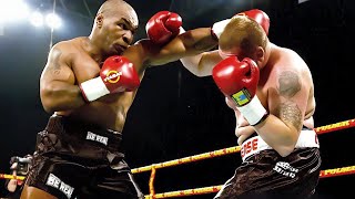 Mike Tyson USA vs Brian Nielsen Denmark  KNOCKOUT BOXING fight HD [upl. by Vernon798]