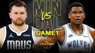 Minnesota Timberwolves vs Dallas Mavericks Game 1 Full Highlights  2024 WCF  FreeDawkins [upl. by Dnomad]