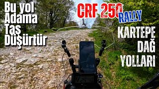 Honda CRF250 Rally ile Kartepe Zirveye Tırmanış [upl. by Tuddor]