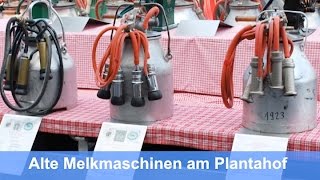 Historische Melkmaschinen am Plantahoftag Dez 2016 [upl. by Yeleen926]