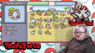 Pokemon Radical Red Professor Oak Challenge Lt Surge fight and pokedex check [upl. by Jeffers]