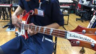 【ベース弾き比べ】Rickenbacker「4003」 [upl. by January759]