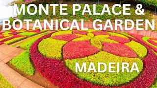 Visiting Monte Palace And Botanical Garden In Funchal  Madeira [upl. by Otreblon995]