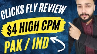 ClicksFly Review  High Paying URL Shortener Earn Money [upl. by Seessel]