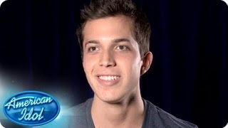 Luis Gamarra Road To Hollywood Interviews  AMERICAN IDOL SEASON 12 [upl. by Oizirbaf950]