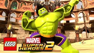 LEGO Marvel Super Heroes 2  Totally Awesome Hulk Free Roam [upl. by Georas901]