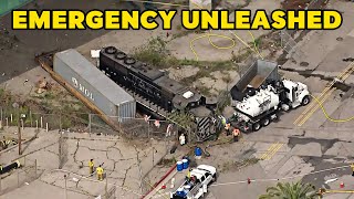 Crashing through Barriers  The Shocking LA Train Disaster  Train Crash Investigation [upl. by Ekalb237]