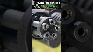 WELL WE23S MINIGUN AIRSOFT 🤯 [upl. by Rodavlas]