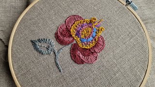 Crewel Work Awesome Embroidery for beginners [upl. by Coh]