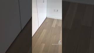 How To Install Engineered Hardwood Flooring Glue Down  New York City [upl. by Ylro]