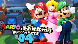 LES SUPER ARMES DES AMIIBO   MARIO  LAPINS CRÉTINS 04 [upl. by Hgielyk]