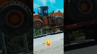 Wheel Loader Offloading with Excavator Fail Unexpected Drop [upl. by Balfour871]