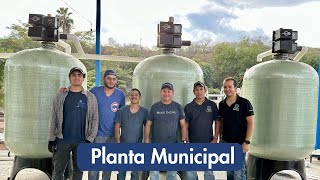 Instalamos una ósmosis inversa de tamaño municipal ¿Cómo funciona  Oasis Exprés [upl. by Nhguaved]