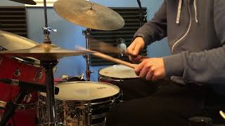 Max Sansalone  Some Breakbeats on a Rogers Dynasonic COB 55x14 [upl. by Aitnohs]