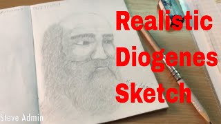 Realistic Diogenes Sketch Process [upl. by Ennayar]