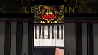 LET ME IN Verse Cg5 x CYN Piano Tutorial shorts [upl. by Kcirddot398]