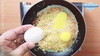 Arabic Cheese Shakshuka  Eggs Shakshuka Recipe  Easy Shakshuka Breakfast  NMT 27 [upl. by Buckingham]