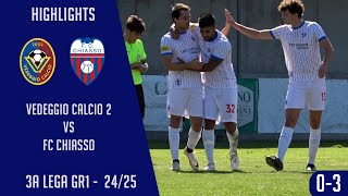 Vedeggio Calcio 2 VS FC Chiasso 3a Lega 2425 [upl. by Adaven]