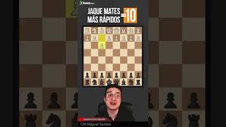 El JAQUE MATE más RAPIDO de AJEDREZ  Mate del Loco [upl. by Lledrev]