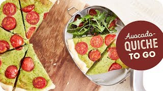 Meal Prep AvocadoQuiche [upl. by Syhr]