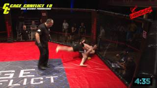 Cage Conflict 10 Craig Allen VS Rob Freedman 12 SHAREFIGHTCOM [upl. by Roehm]