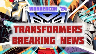 WONDERCON 2024 TRANSFORMERS NEWS [upl. by Pantia]