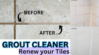 GROUT CLEANER TO RENEW YOUR TILES [upl. by Virgil442]