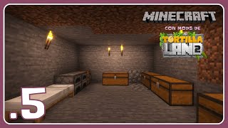 MINECRAFT 5  Os enseño los mods que utilizo de TORTILLALAND 2 [upl. by Yesor]