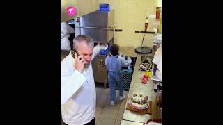 Emotional Chef Watches His Son Help in the Kitchen and Melts shorts [upl. by Haikezeh]