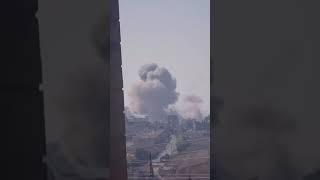 More footage of the Israeli occupation warplanes bombing the city [upl. by Fusuy]