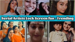 ROJA Serial  Thalattu  Chithi 2  Thirumathi Hitler actors Trending Lock Screen Challenge [upl. by Kalin]