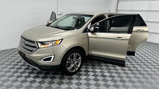 2018 Ford Edge Titanium Byron Center Motors [upl. by Kakalina783]