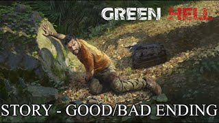 GREEN HELL  Story  GOODBAD Ending Trophy GuidePs4Easy [upl. by Baiel]