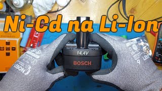 Bosch 144V NiCd na LiIon [upl. by Inah]