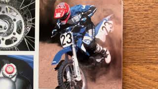 2001 Yamaha YZ 250 Test Ride Review  Motocross Action Magazine [upl. by Ahsuatan]