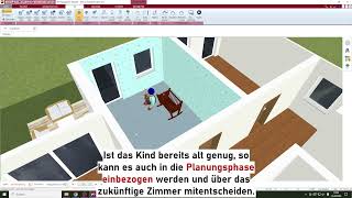 031 Kinderzimmer planen in 3D [upl. by Cooperstein7]