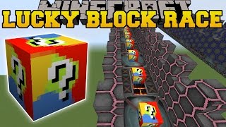 Minecraft EXTREME MYSTERY LUCKY BLOCK RACE  Lucky Block Mod  Modded MiniGame [upl. by Ecinad]