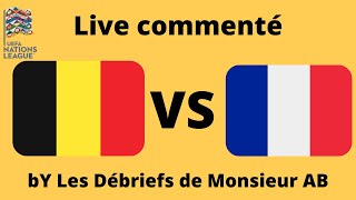 🔴🎙️  EN DIRECT  BELGIQUE VS FRANCE  DemiFinales  UEFA NATION LEAGUE  MrABDirect [upl. by Arytas]