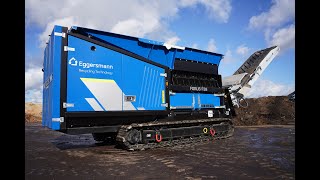 Eggersmann FORUS F 38 Twin Shaft Shredder [upl. by Thesda]