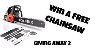 Coocheer 62cc Chainsaw Stihl REVIEW  Win One Free [upl. by Adialeda]